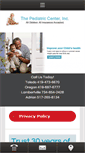 Mobile Screenshot of pediatriccenterinc.com